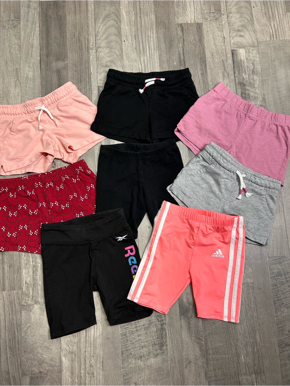 Toddler Girls Biker Short Bundle 4/5